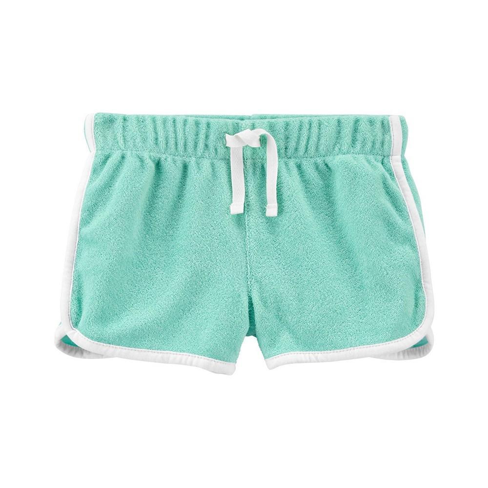 商品Carter's|Toddler Girls Pull-on Terry Shorts,价格¥35,第1张图片