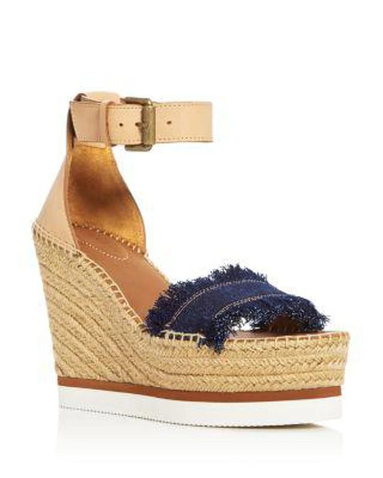 商品See by Chloé|Women's Espadrille Wedge Sandals,价格¥853,第1张图片