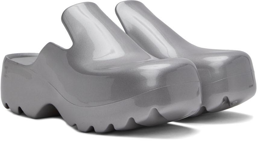 Silver Rubber Flash Loafers商品第4张图片规格展示