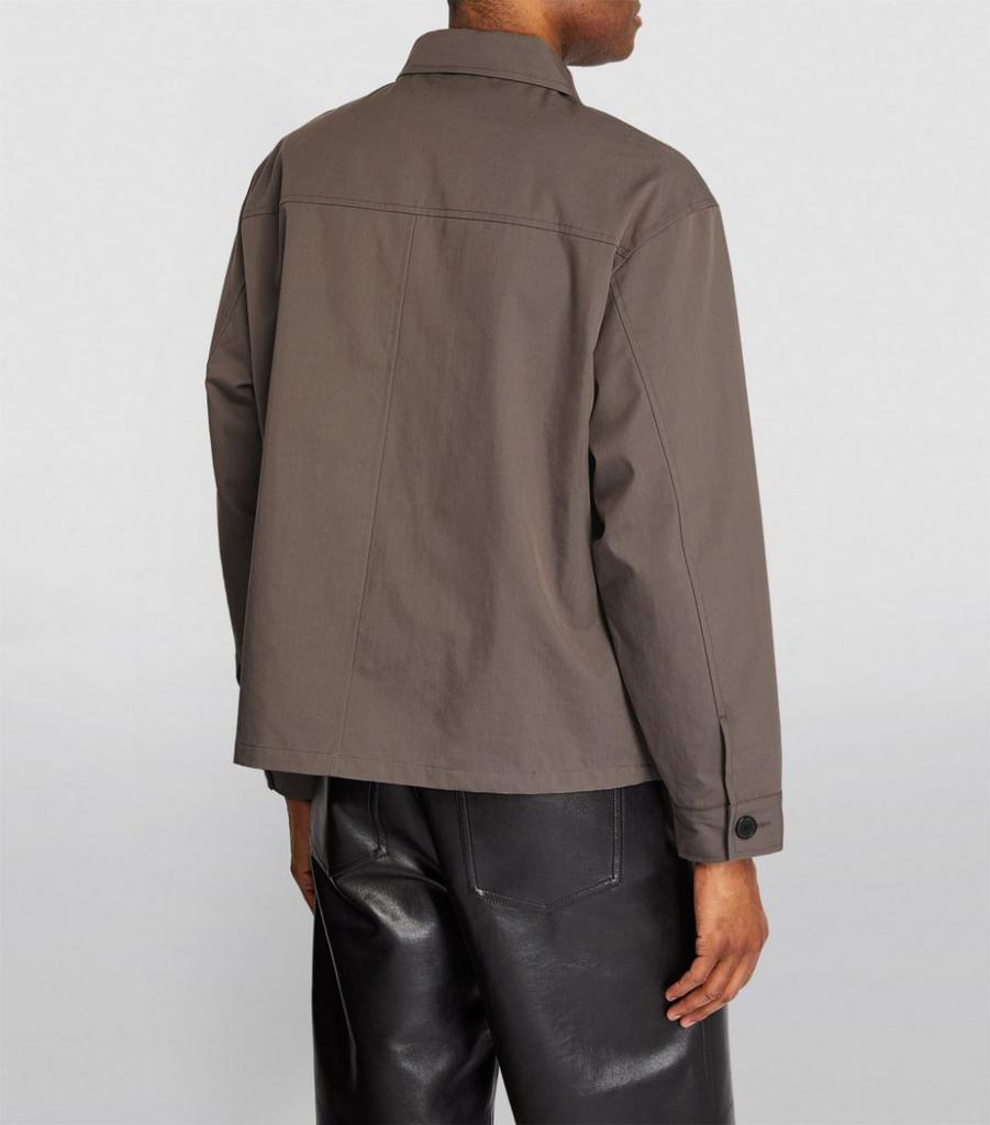 商品FRAME|Cotton-Blend Field Jacket,价格¥4305,第6张图片详细描述