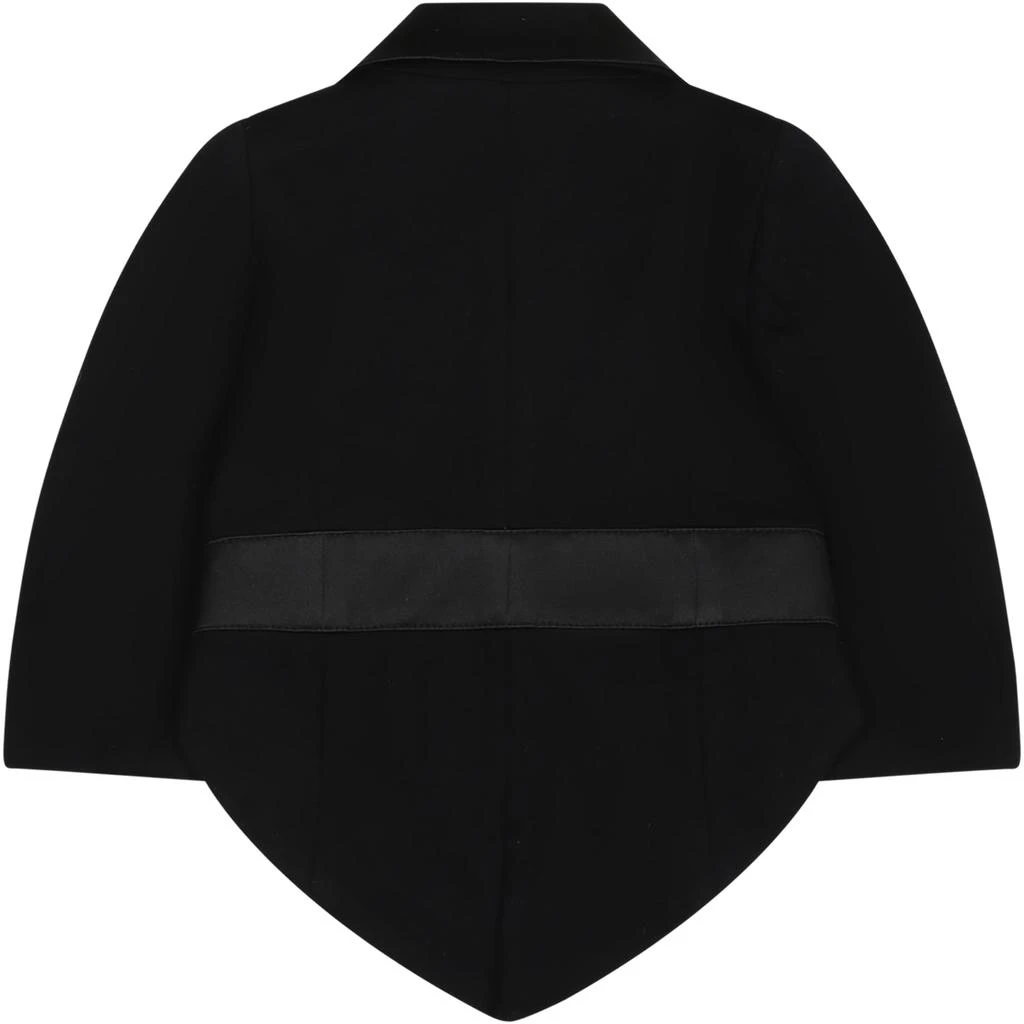 商品Balmain|Black Jacket For Baby Boy,价格¥2913,第2张图片详细描述