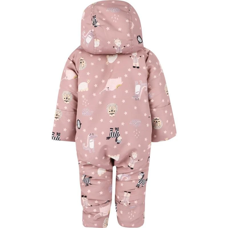 商品NAME IT®|Zoo animals zipped babies dusty pink winter jumpsuit,价格¥501,第2张图片详细描述
