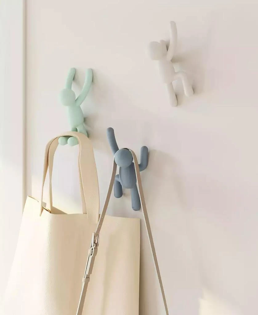 商品Umbra|Buddy Wall Hooks, Set of 3,价格¥121,第4张图片详细描述