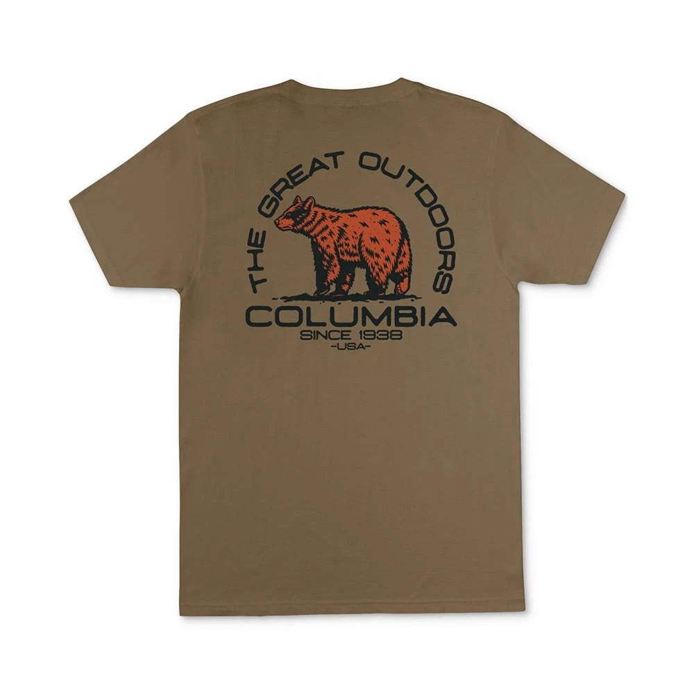 商品Columbia|Men's Great Outdoors Bear Graphic T-Shirt,价格¥213,第1张图片