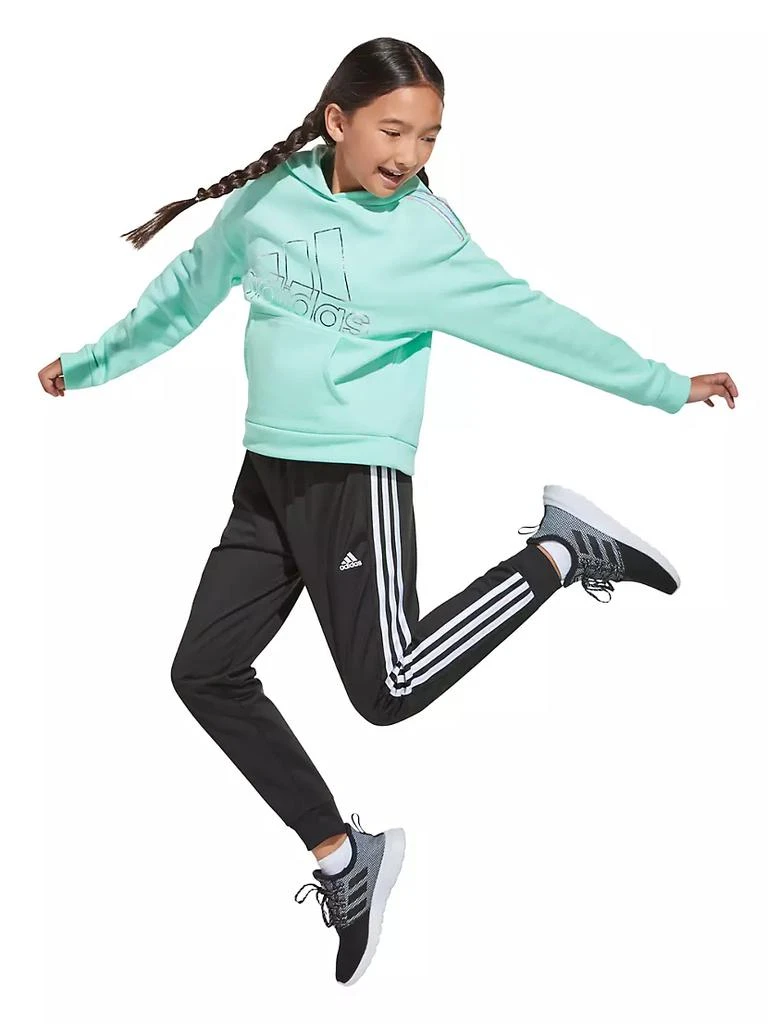 商品Adidas|Little Girl's & Girl's 3-Stripe Tricot Joggers,价格¥142,第4张图片详细描述