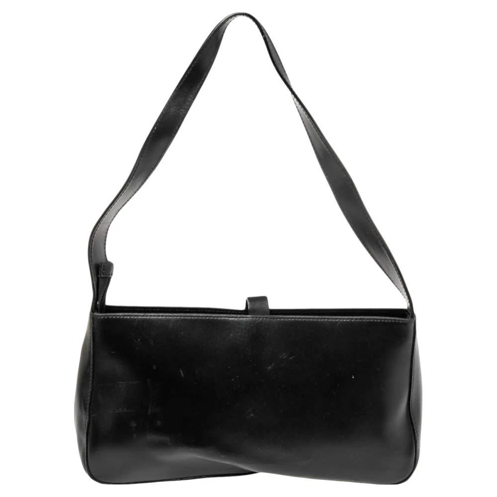 商品[二手商品] Furla|Furla Black Leather Shoulder Bag,价格¥809,第4张图片详细描述