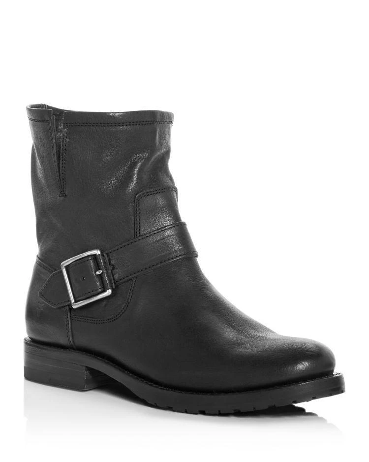 商品Frye|Women's Natalie Leather Short Engineer Booties,价格¥1581,第1张图片