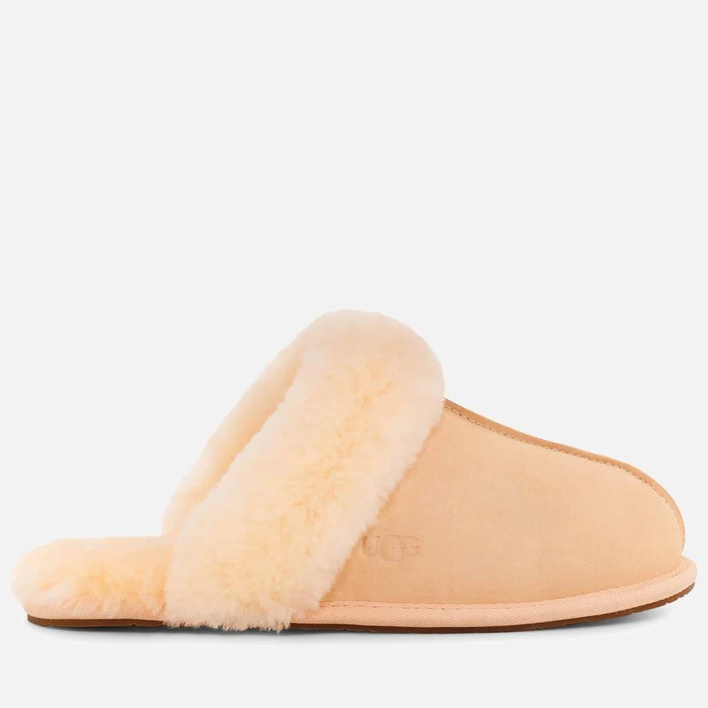商品UGG|UGG Women's Scuffette Ii Sheepskin Slippers - Peach Fuzz,价格¥442,第1张图片