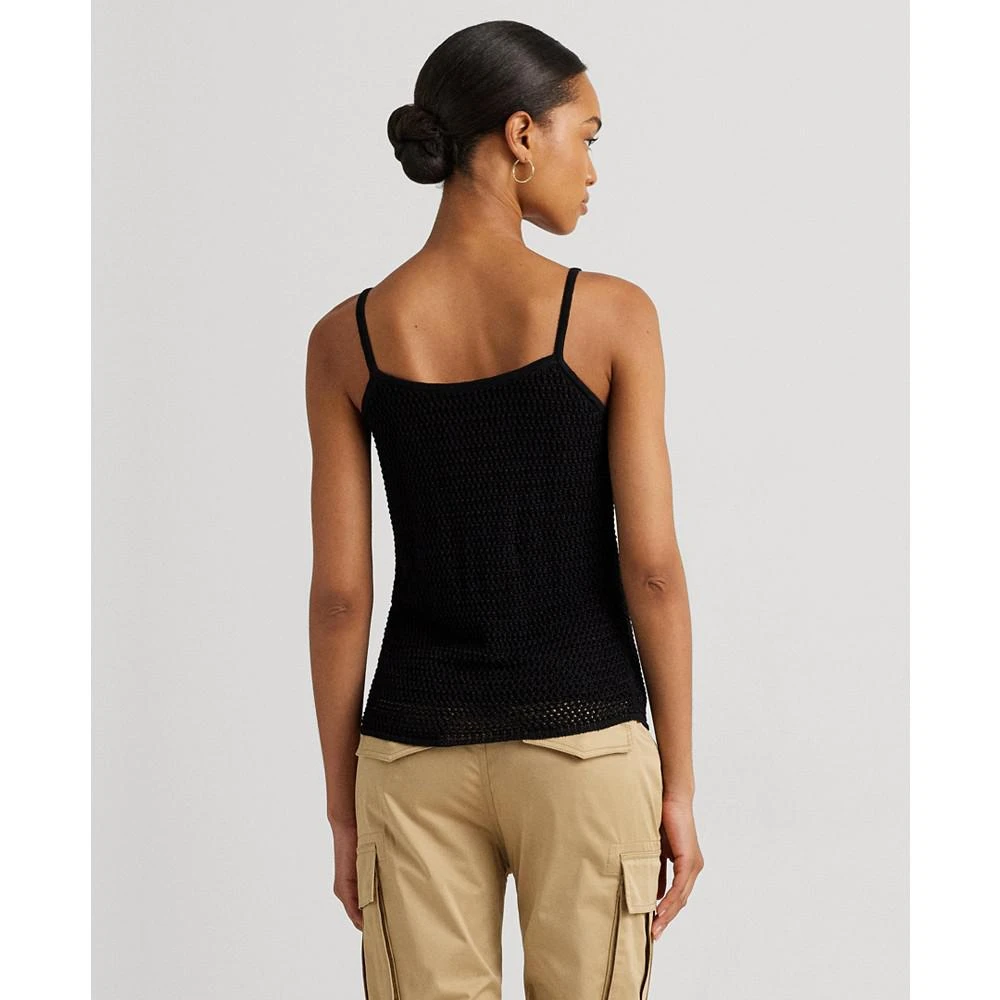 商品Ralph Lauren|Women's Linen-Blend Sweater Tank Top,价格¥313,第2张图片详细描述