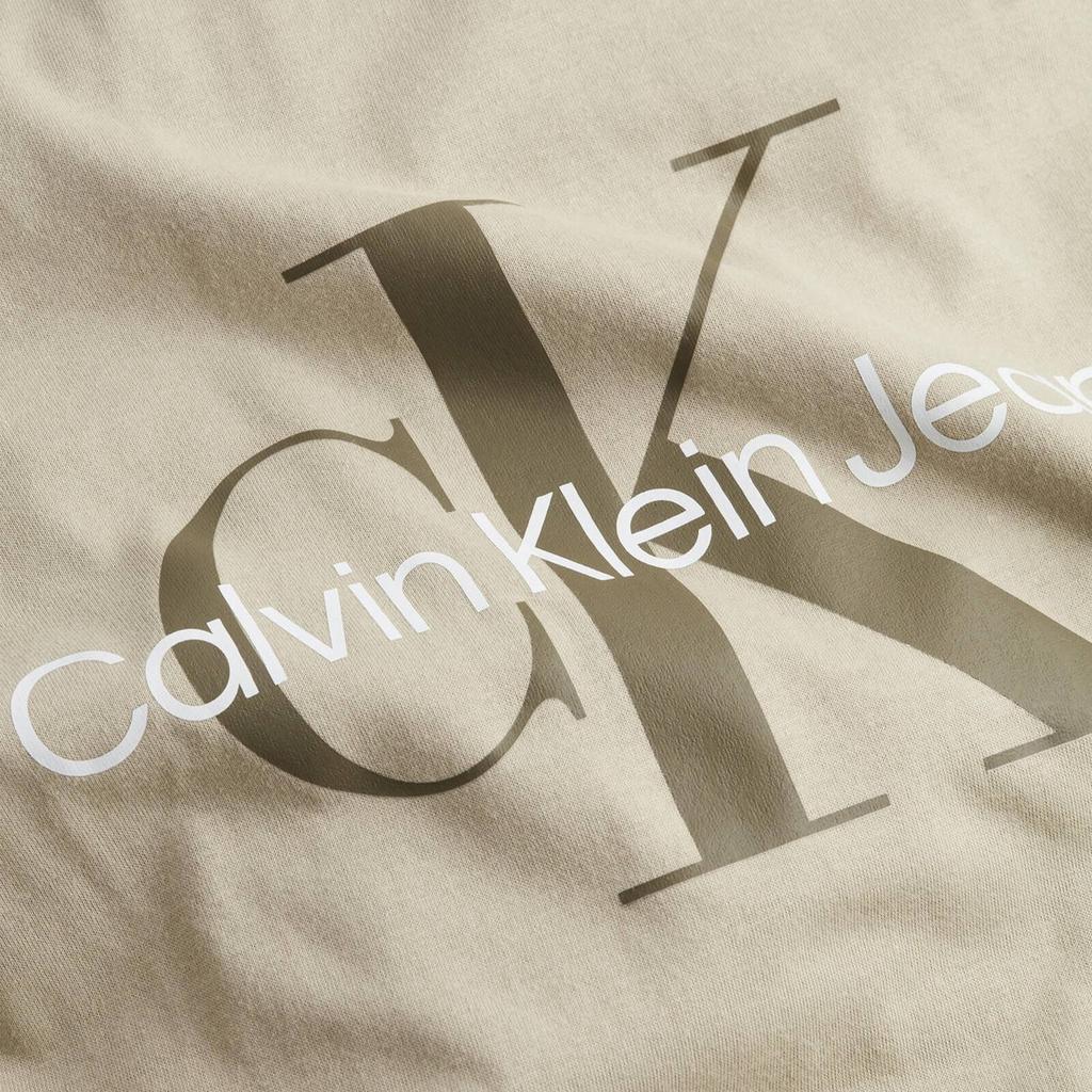 Calvin Klein Jeans Men's Seasonal Monogram T-Shirt - Wheat Fields商品第3张图片规格展示