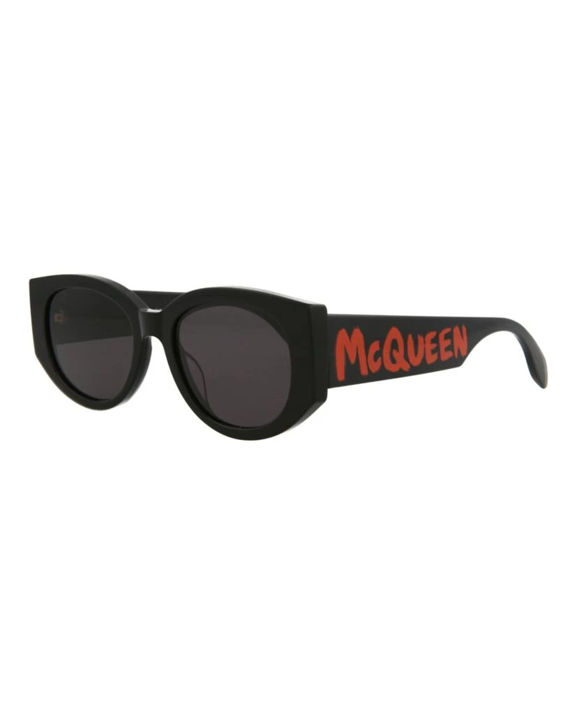 商品Alexander McQueen|Round-Frame Acetate Sunglasses,价格¥777,第2张图片详细描述