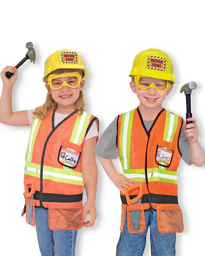 商品Melissa & Doug|Melissa & Doug Construction Worker Costume,价格¥281,第2张图片详细描述