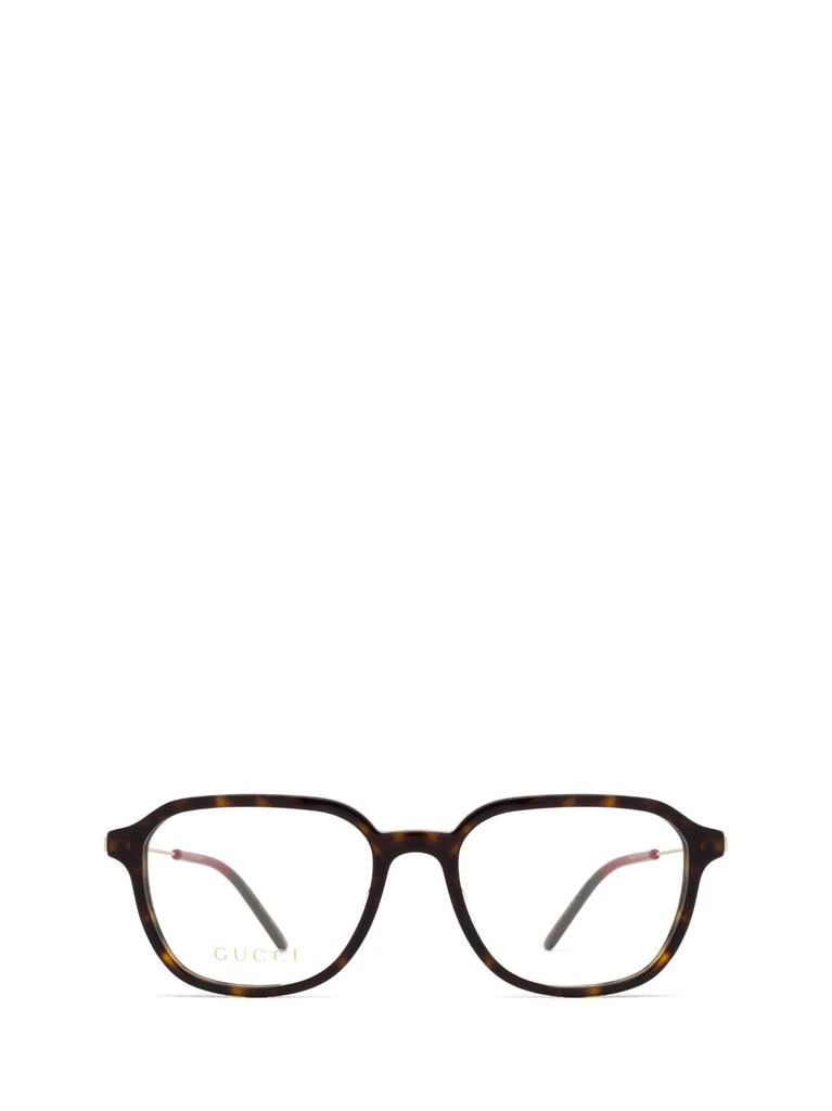 商品Gucci|Gucci Eyewear Square Frame Glasses,价格¥2045,第1张图片