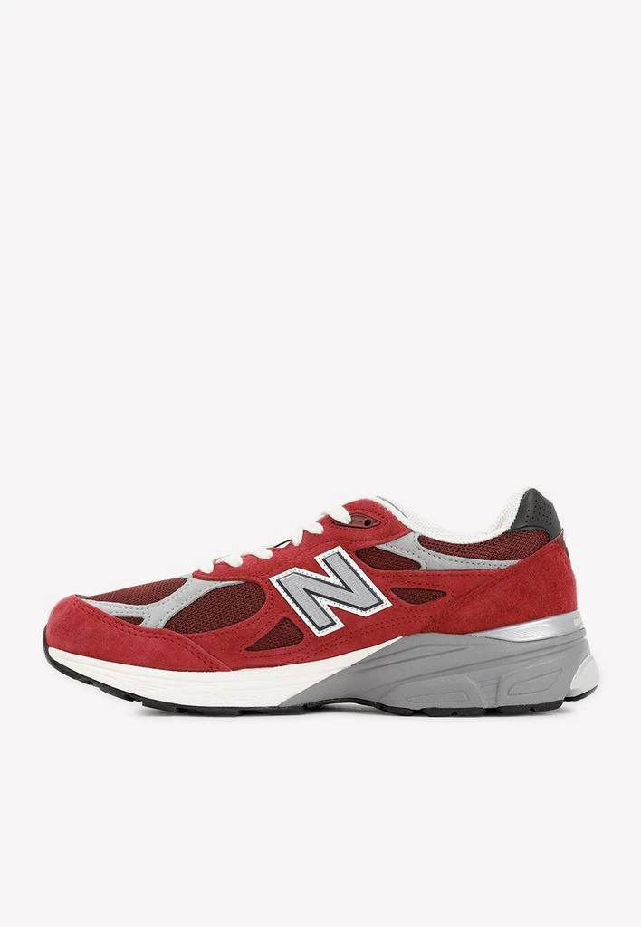 商品New Balance|Limited Edition 990 Teddy Santis Low-Top Sneakers in Scarlet,价格¥1501,第2张图片详细描述