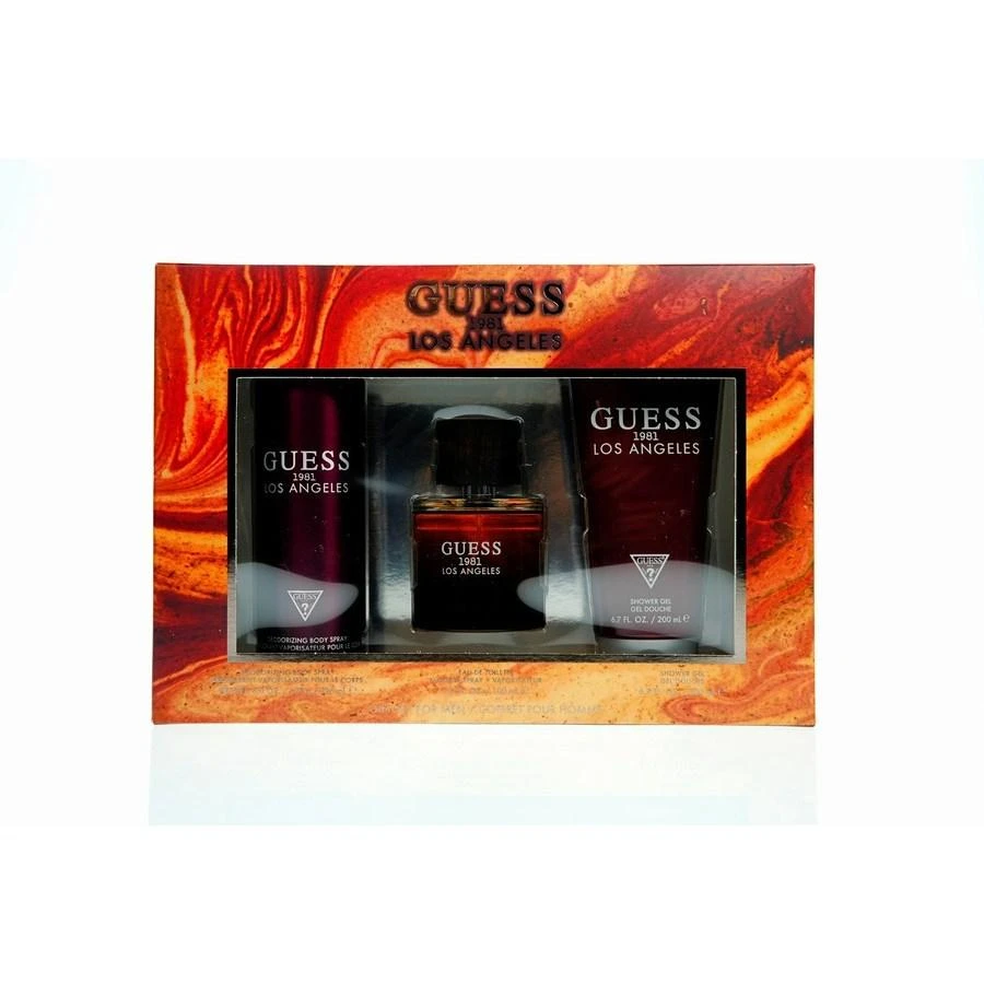 商品GUESS|Men's 1981 Los Angeles Gift Set Skin Care 085715329325,价格¥216,第1张图片