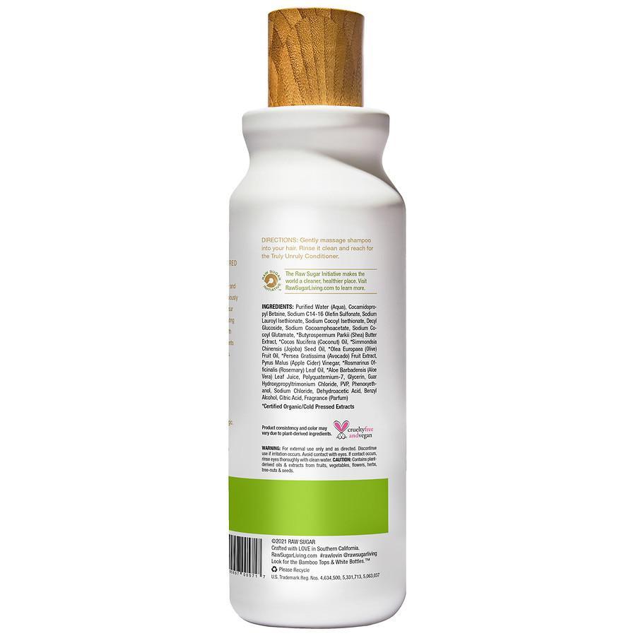 商品Raw Sugar|The Truly Unruly Shampoo Avocado + Apple Cider Vinegar + Rosemary Oil,价格¥74,第4张图片详细描述