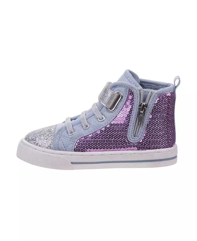 商品Disney|Frozen 2 Anna and Elsa Little Girls Sneaker,价格¥234,第5张图片详细描述