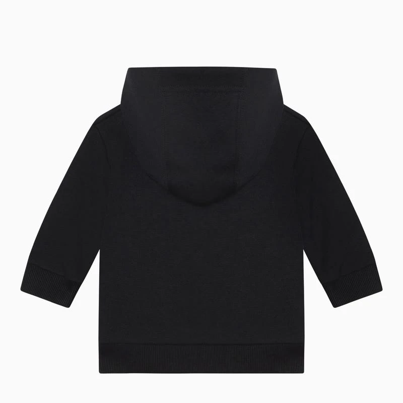 商品Givenchy|Black hoodie with multicoloured logo,价格¥1109,第2张图片详细描述