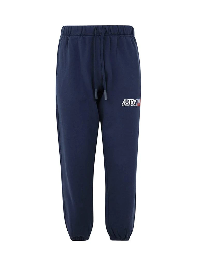 商品Autry|Autry Pants Iconic Man Embro Blue,价格¥1163,第1张图片