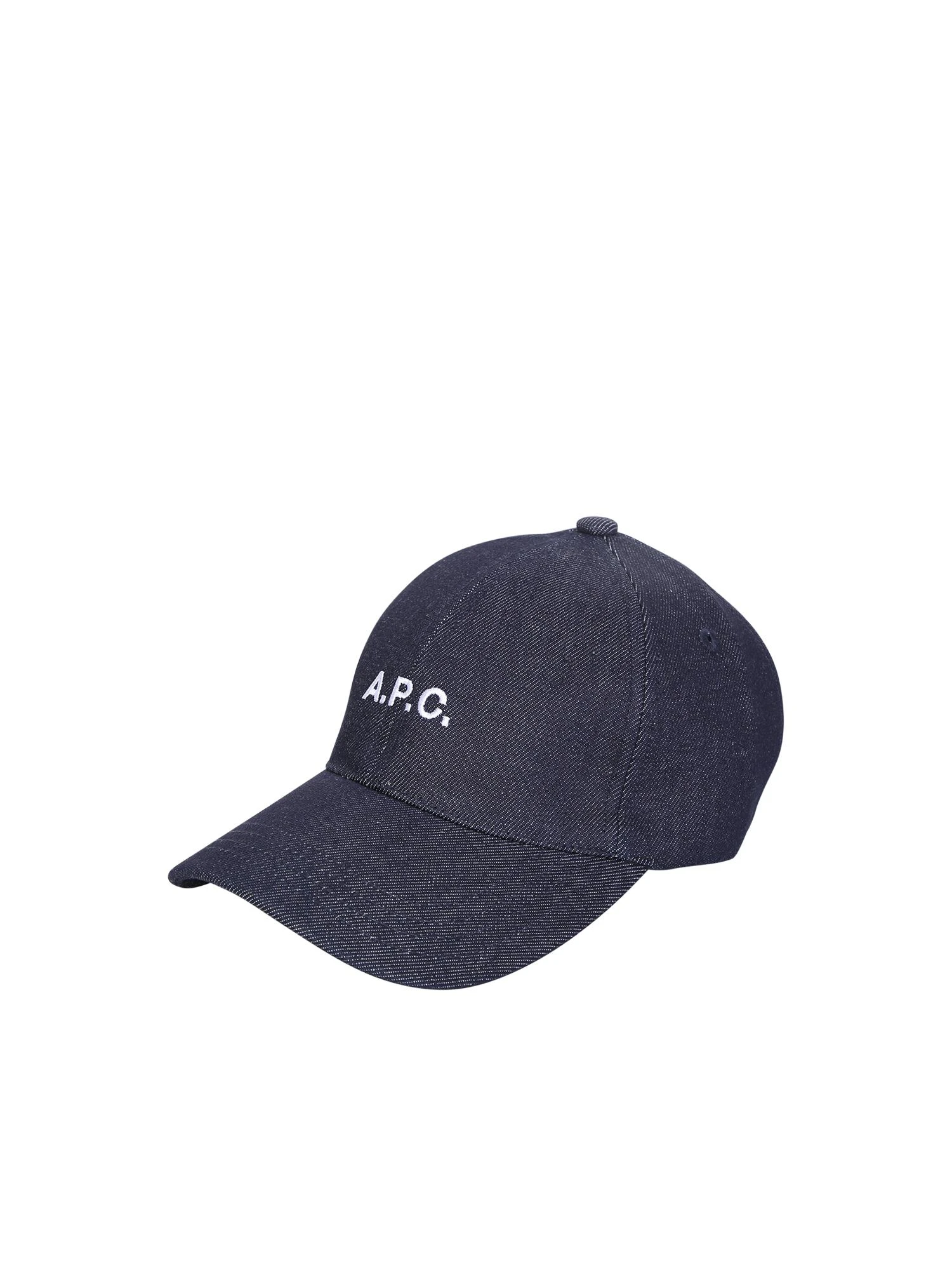 商品【商品预售7天发货】 A.P.C.|A.P.C. 男士帽子 COCSXM24069IAI 蓝色,价格¥874,第1张图片