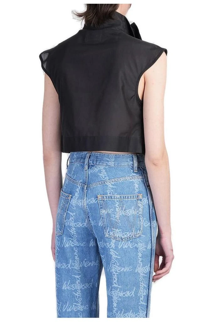 商品Vivienne Westwood|Vivienne Westwood Honor Cropped Shirt,价格¥3066,第2张图片详细描述