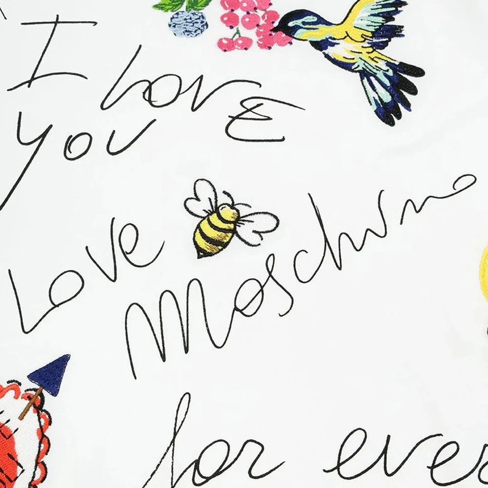 MOSCHINO 白色女士卫衣/帽衫 W630704-E1762-A00 商品