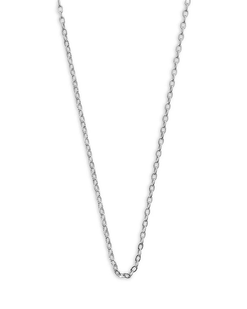 商品Bloomingdale's|Sterling Silver Cable Chain Necklace, 18",价格¥530,第1张图片详细描述