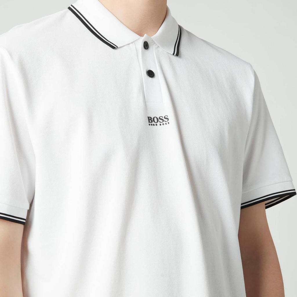 商品Hugo Boss|BOSS Orange Men's Pchup Polo Shirt - White,价格¥335,第6张图片详细描述