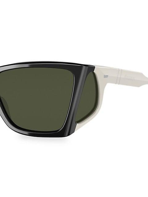 商品Persol|Persol x JW Anderson 57MM Cat Eye Colorblock Sunglasses,价格¥1520,第5张图片详细描述