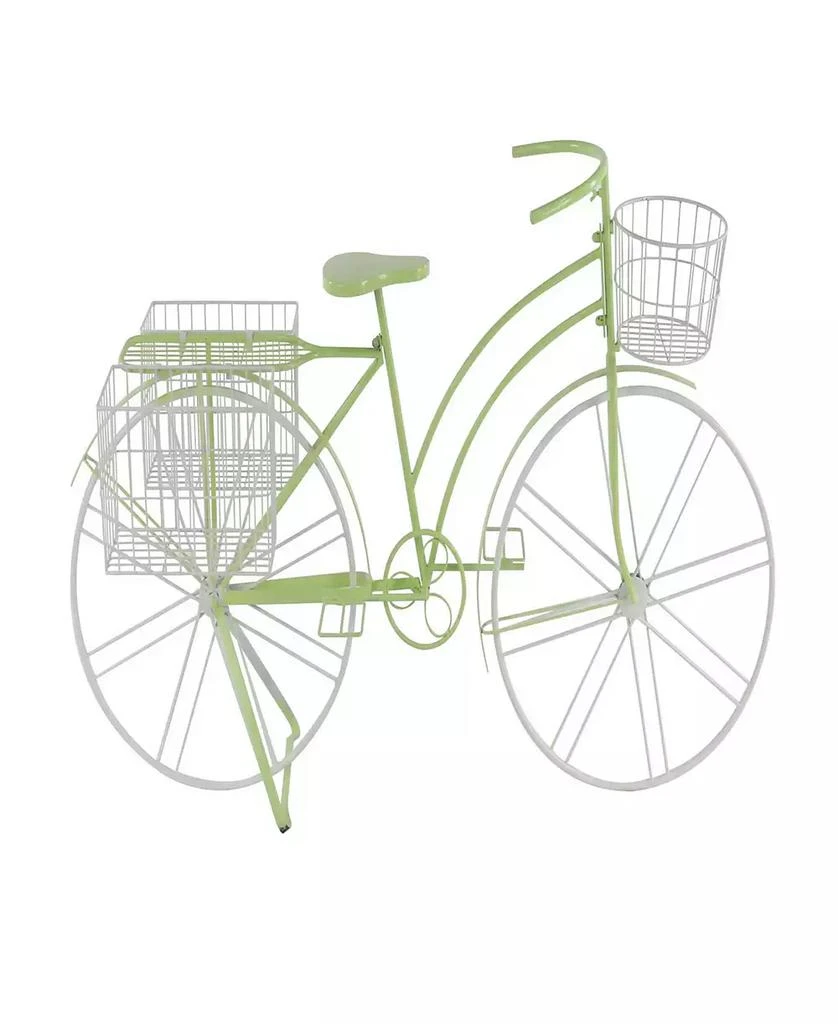 商品Rosemary Lane|Eclectic Tin Bicycle Plant Stand,价格¥1877,第2张图片详细描述