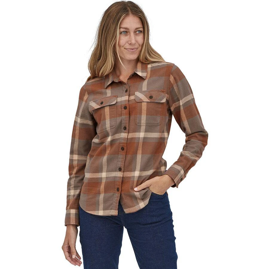 商品Patagonia|Organic Cotton Midweight Fjord Flannel Shirt - Women's,价格¥286,第1张图片