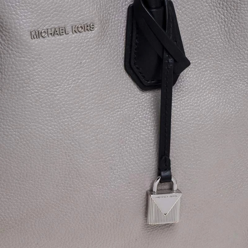 商品[二手商品] Michael Kors|Michael Michael Kors Tri Color Leather Large Mercer Tote,价格¥874,第5张图片详细描述