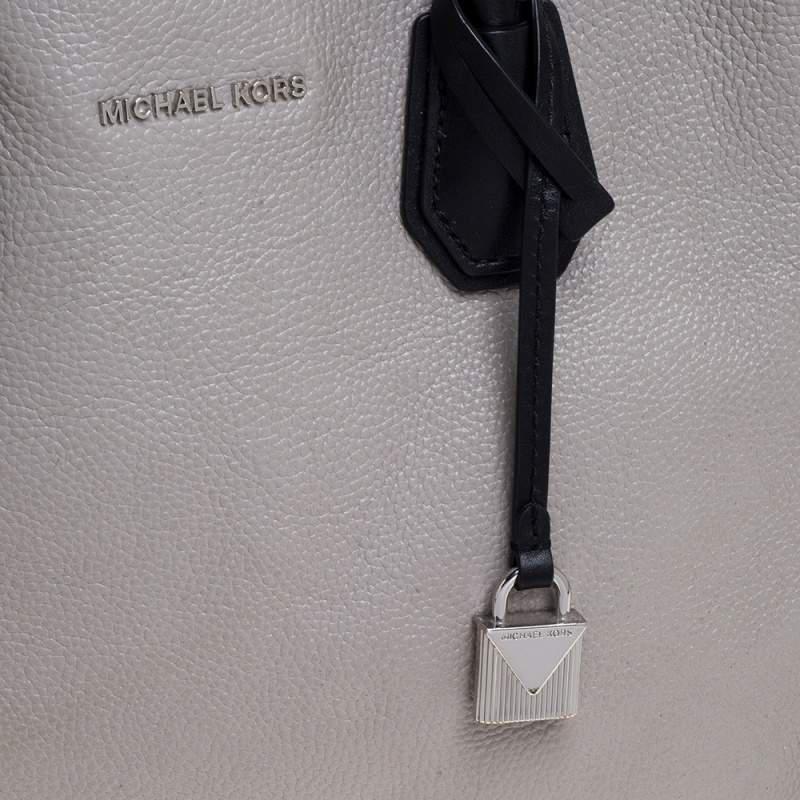 商品[二手商品] Michael Kors|Michael Michael Kors Tri Color Leather Large Mercer Tote,价格¥944,第7张图片详细描述