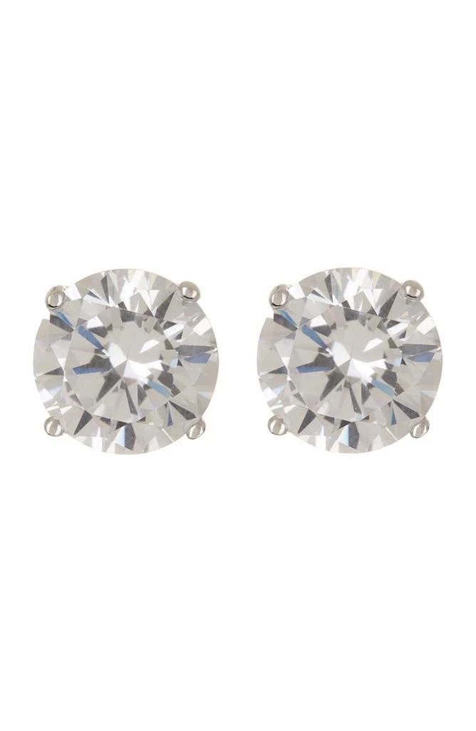 商品Nordstrom|Sterling Silver Round Cut CZ Studs - 8.00 ctw,价格¥114,第1张图片