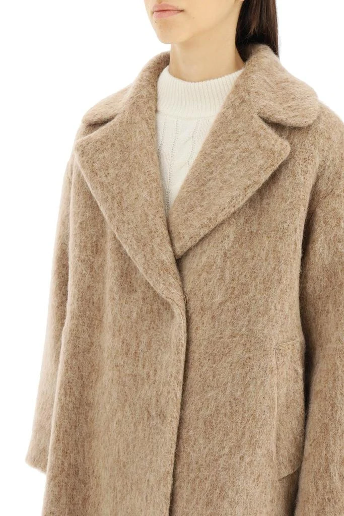 商品Weekend Max Mara|'CARAIBI' COAT IN WOOL, ALPACA AND MOHAIR,价格¥3094,第5张图片详细描述