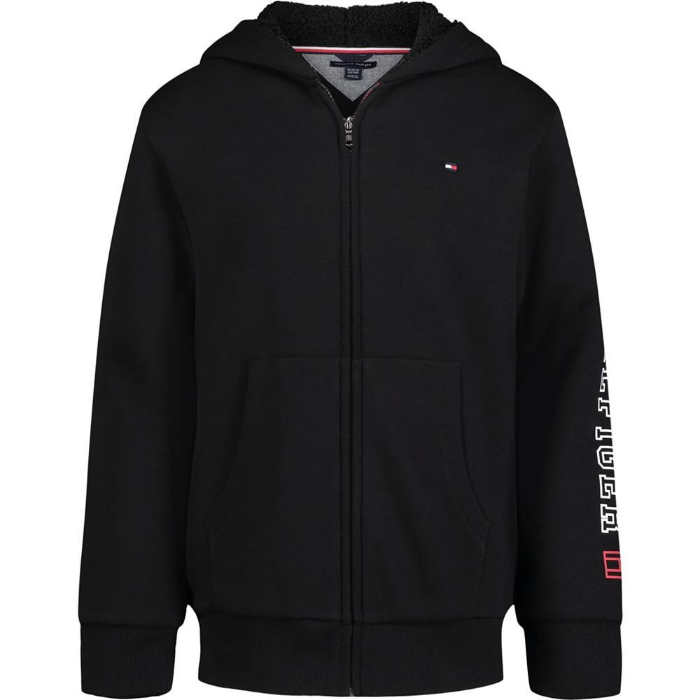 商品Tommy Hilfiger|Big Boys Duo Screen Sherpa Hoodie,价格¥297,第1张图片