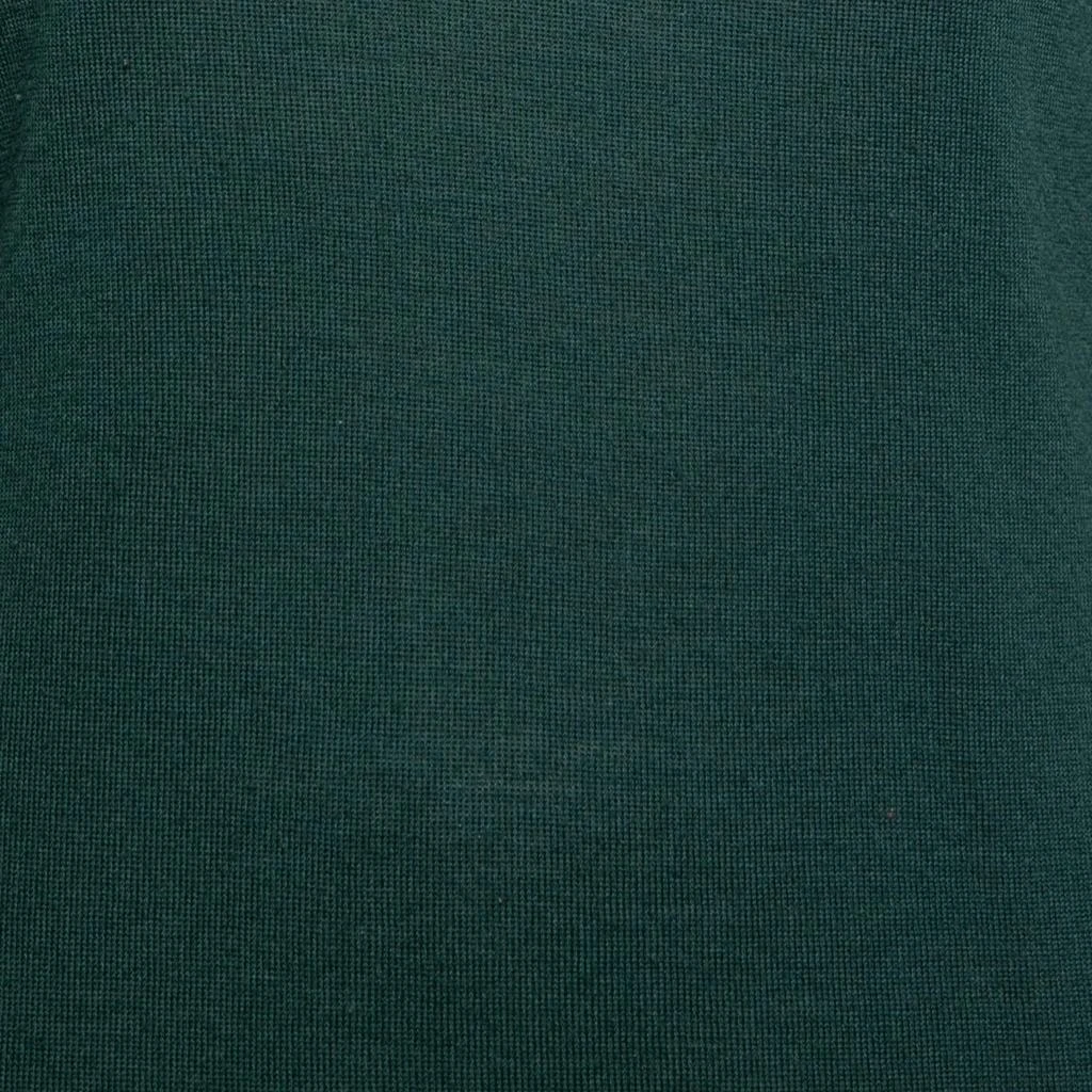 商品[二手商品] Burberry|Burberry Brit Green Merino Wool Nova Check Cuff Detail Sweater S,价格¥907,第3张图片详细描述