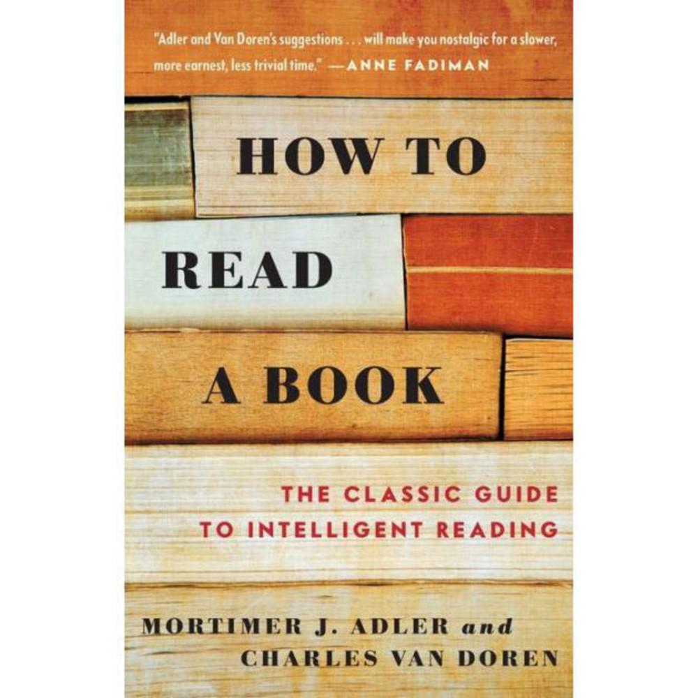 商品Barnes & Noble|How to Read a Book by Mortimer J. Adler,价格¥132,第1张图片