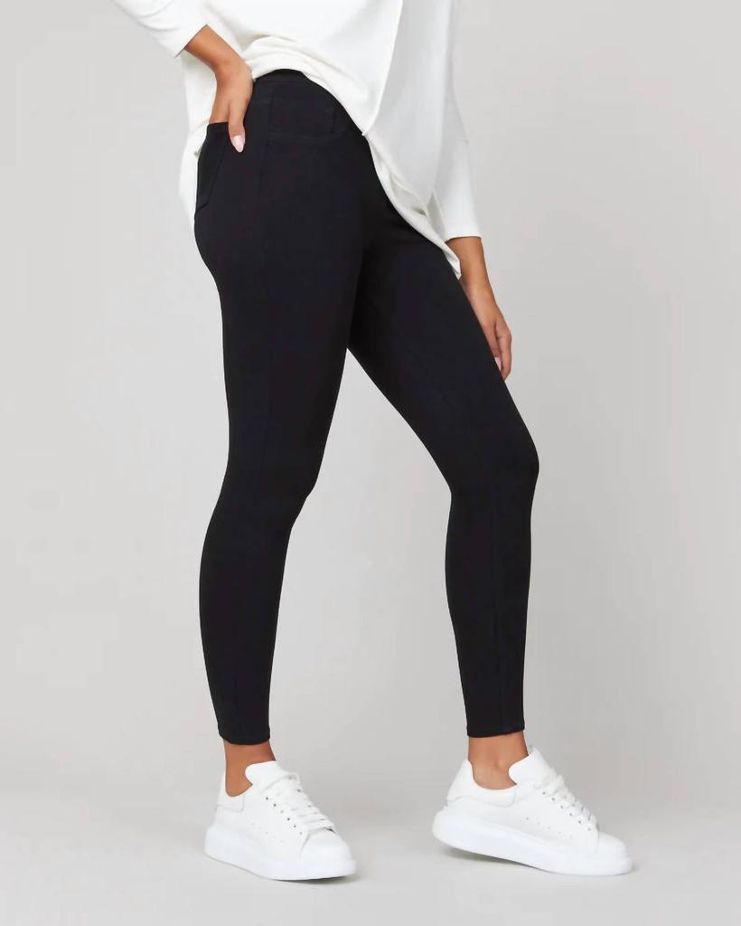 Jean-Ish Ankle Leggings In Black商品第2张图片规格展示