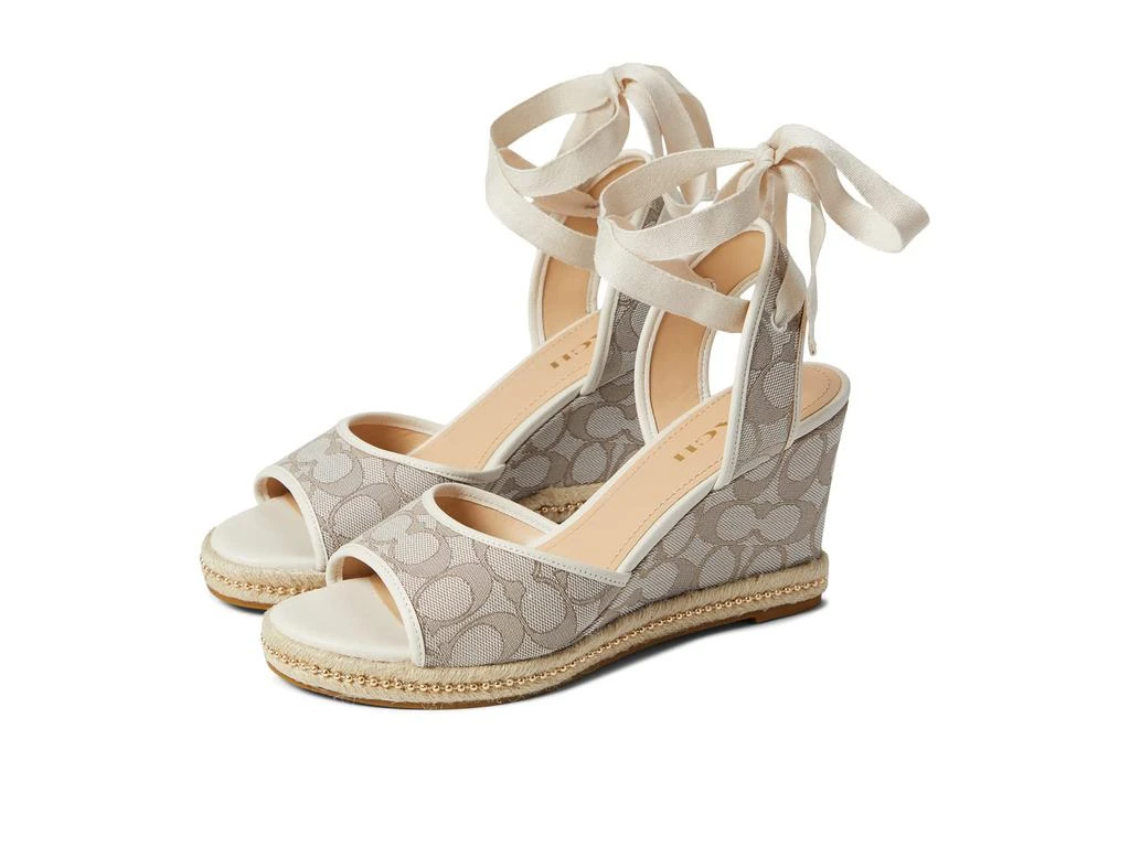 商品Coach|Page Jacquard Wedge,价格¥1383,第1张图片