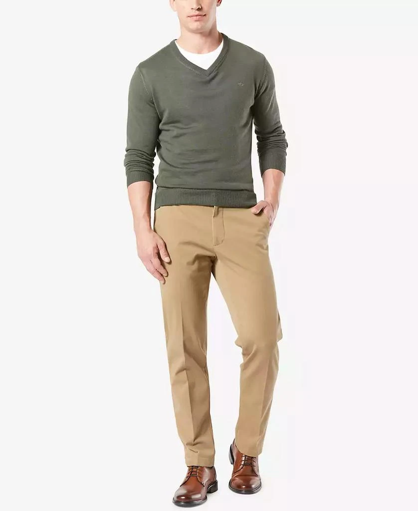 Men's Workday Smart 360 Flex Straight Fit Khaki Stretch Pants 商品