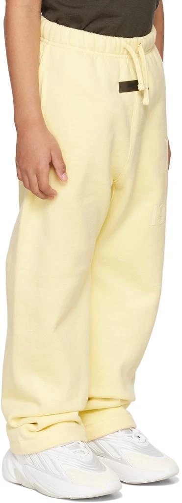 商品Essentials|Kids Yellow '1977' Relaxed Lounge Pants,价格¥396,第2张图片详细描述