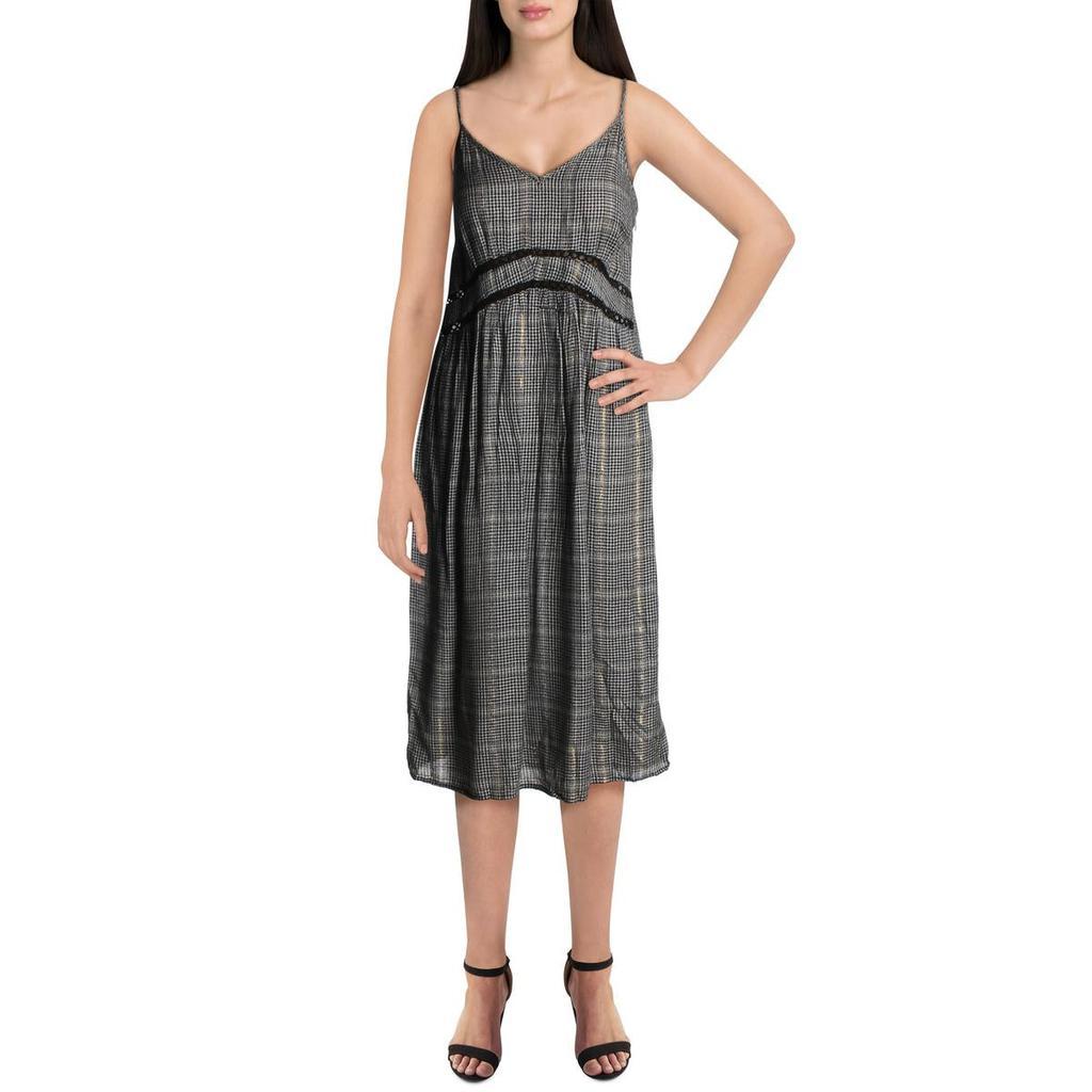 商品Lush|Lush Womens Lurex V Neck Casual Dress,价格¥45-¥53,第1张图片