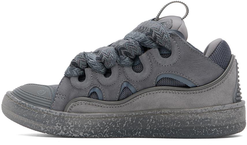 【関税込み】Lanvin グレー Curb スノーブーツ Lanvinのグレー Curb スノーブーツがセール中