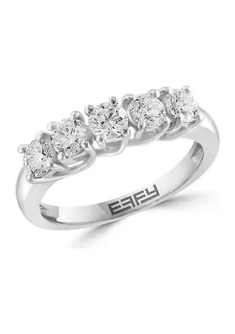 商品Effy|1 Ct. T.w. Diamond Band In 14K White Gold,价格¥15817,第1张图片