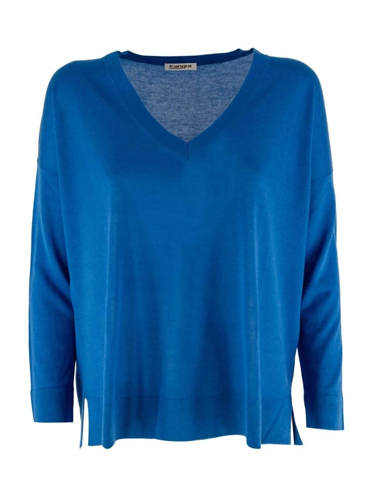 商品Kangra|Kangra Cashmere-silk Blend Sweater,价格¥1131,第1张图片