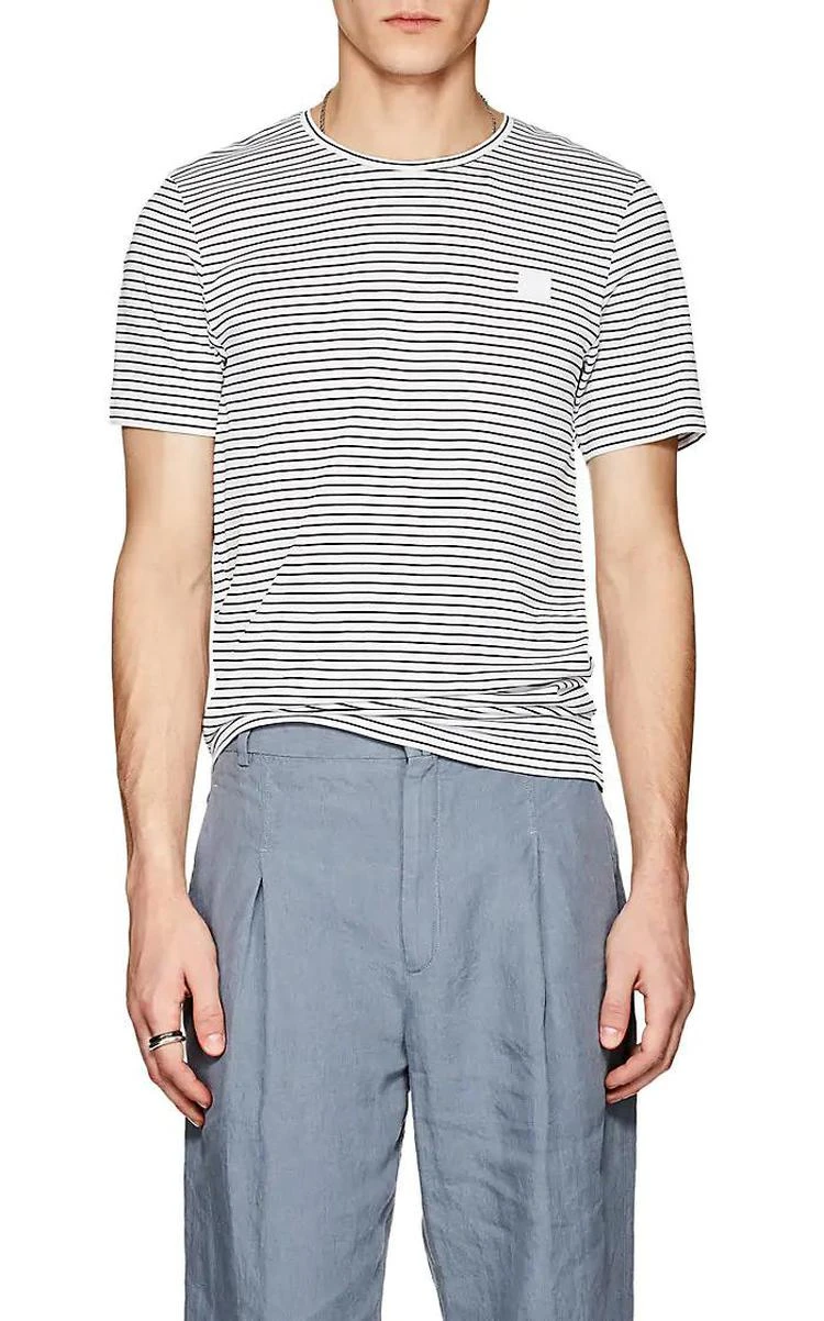 商品Acne Studios|Nele Striped Cotton T-Shirt,价格¥440,第1张图片