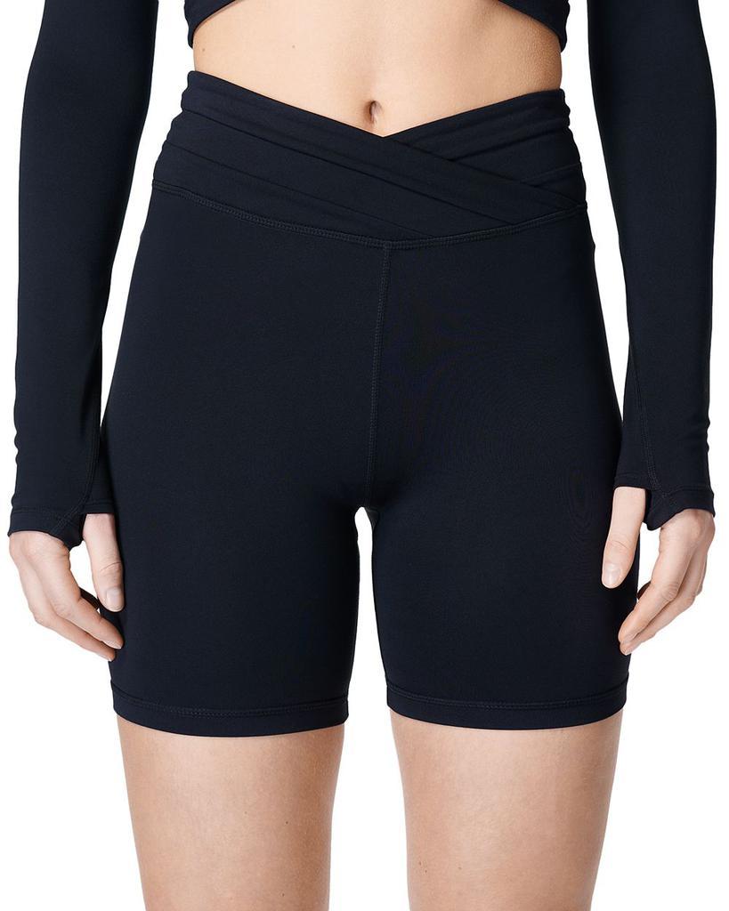 商品SWEATY BETTY|All Day Wrap Waist Shorts,价格¥411,第1张图片