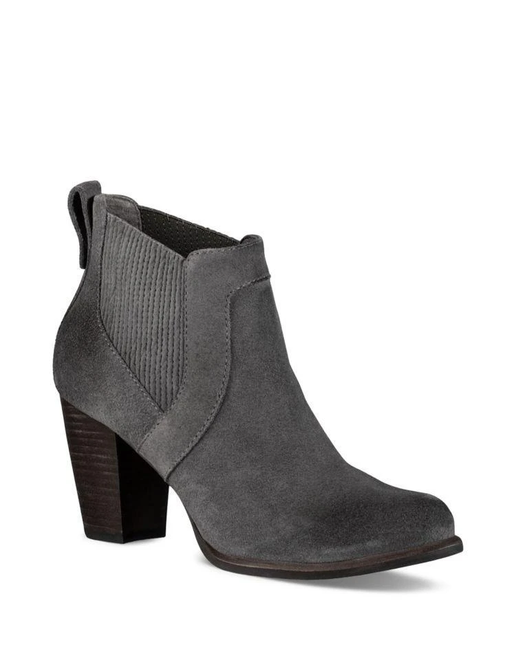 商品UGG|Women's Cobie Leather Block Heel Booties,价格¥1460,第1张图片