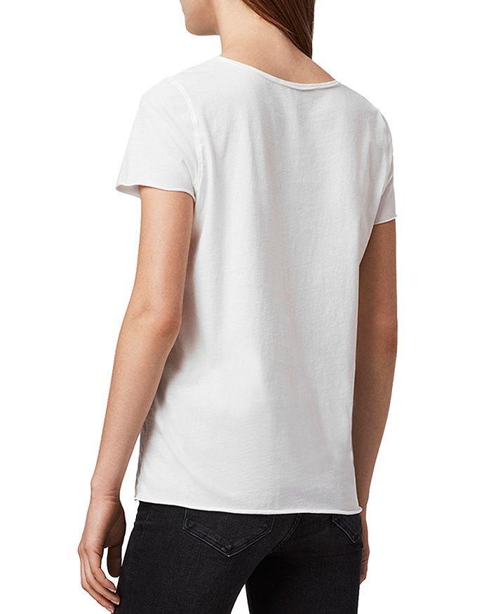 商品ALL SAINTS|Emelyn Tonic Raw-Edge Tee,价格¥334,第4张图片详细描述